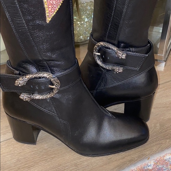 Gucci Leather Boots - Picture 3 of 5